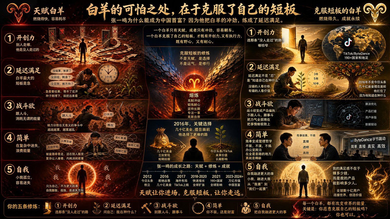 白羊的可怕之处