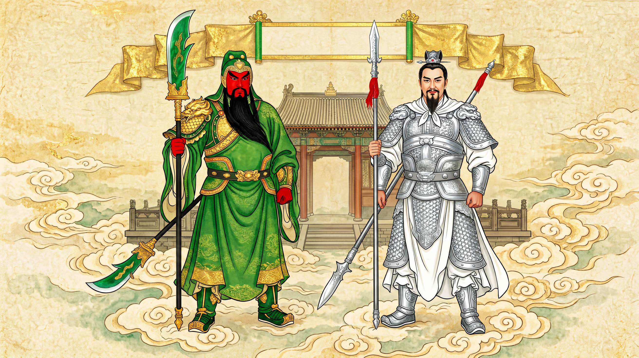 武圣为什么是他：关公与岳飞