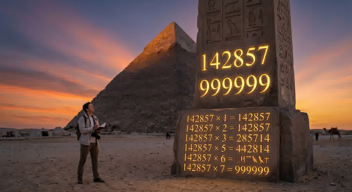 142857金字塔数字