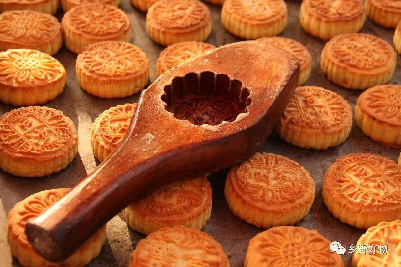 老木月饼模子