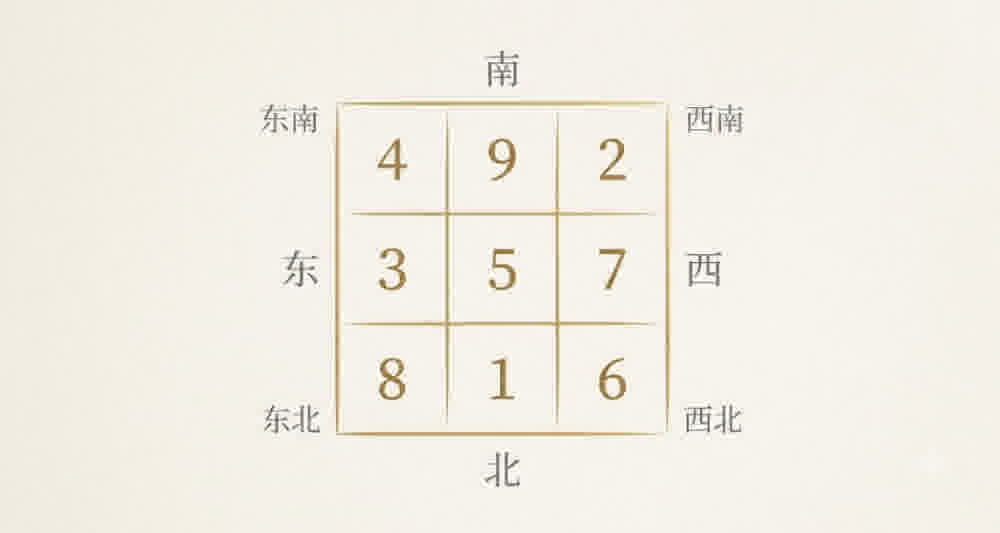 洛书九宫格