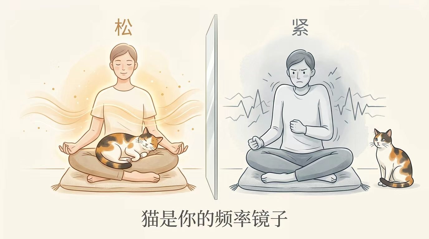 你的猫，是你频率的镜子