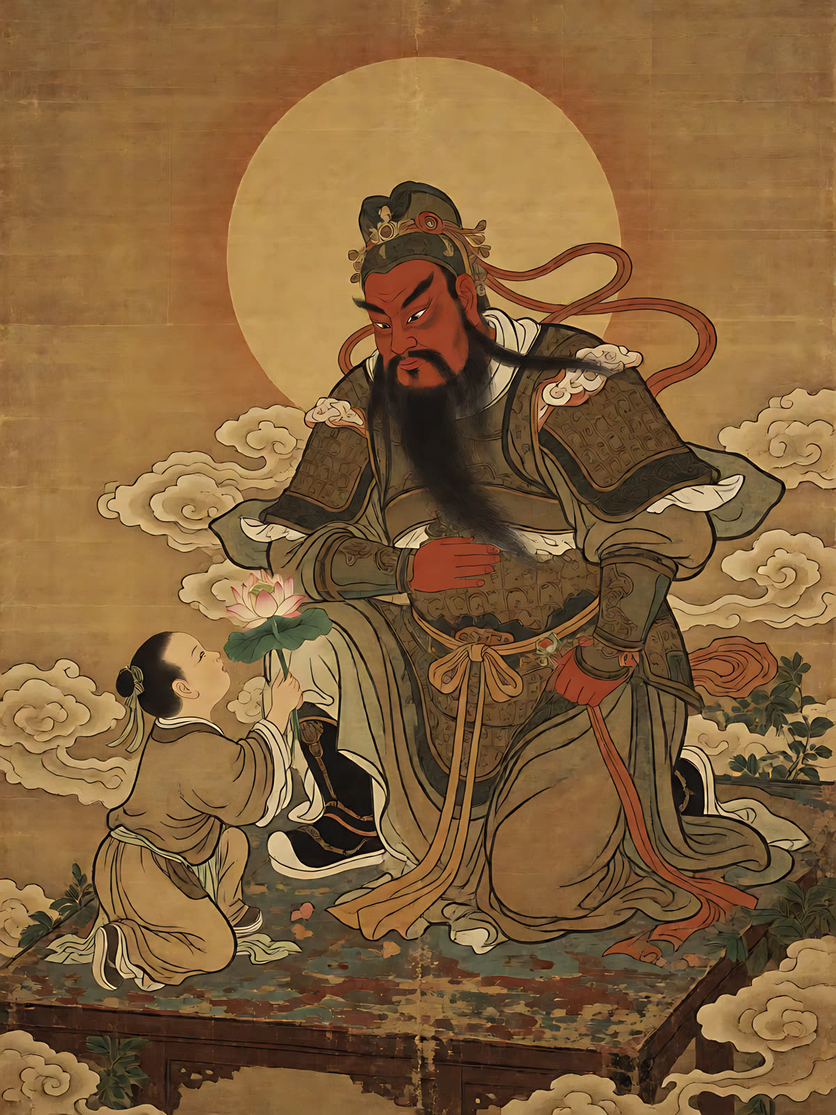 莲瓣光环