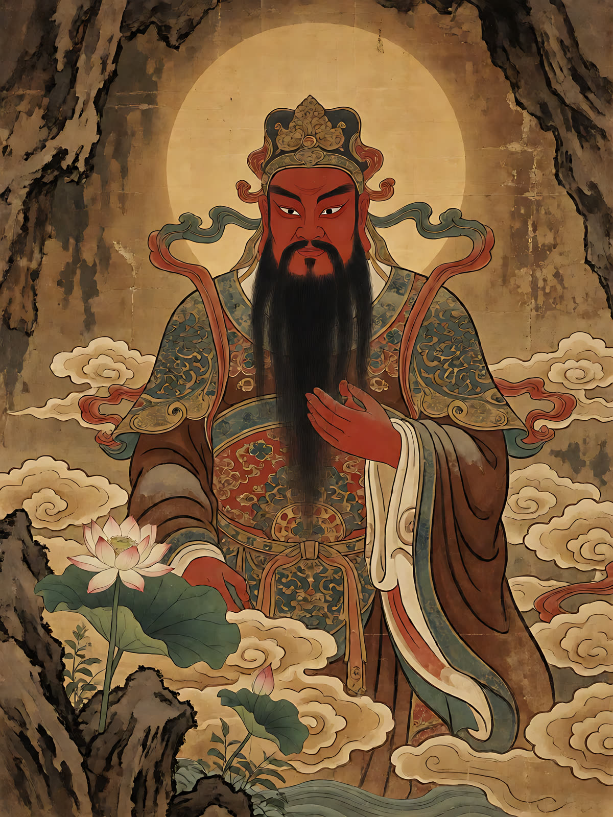 过桥望莲