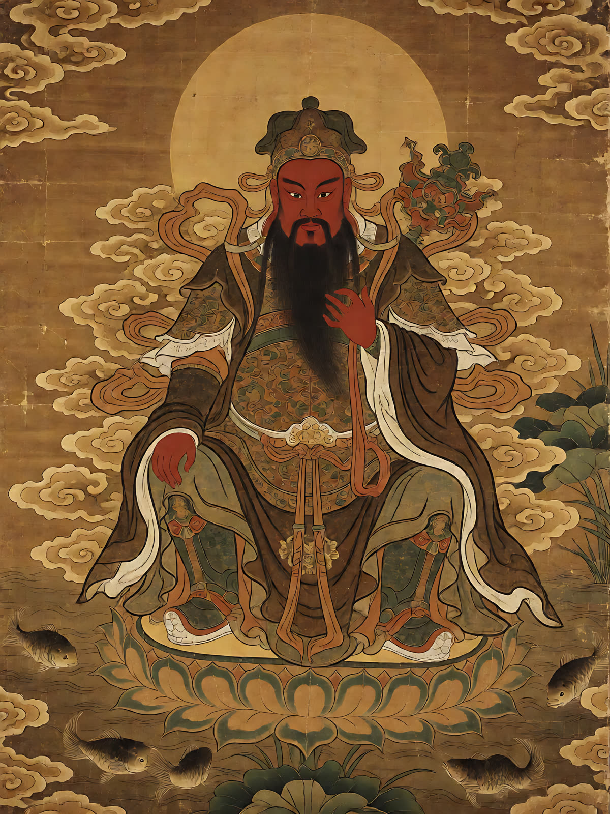 赤兔临池