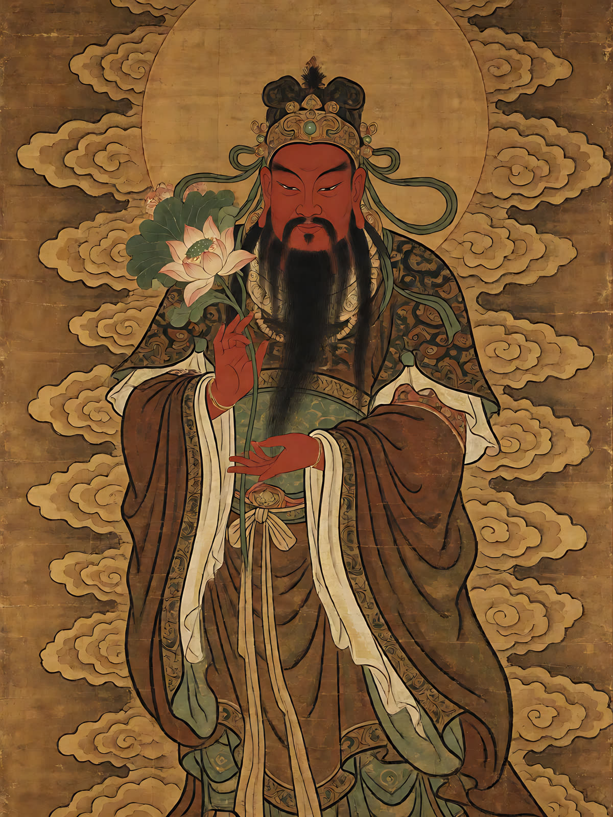 莲冠低目