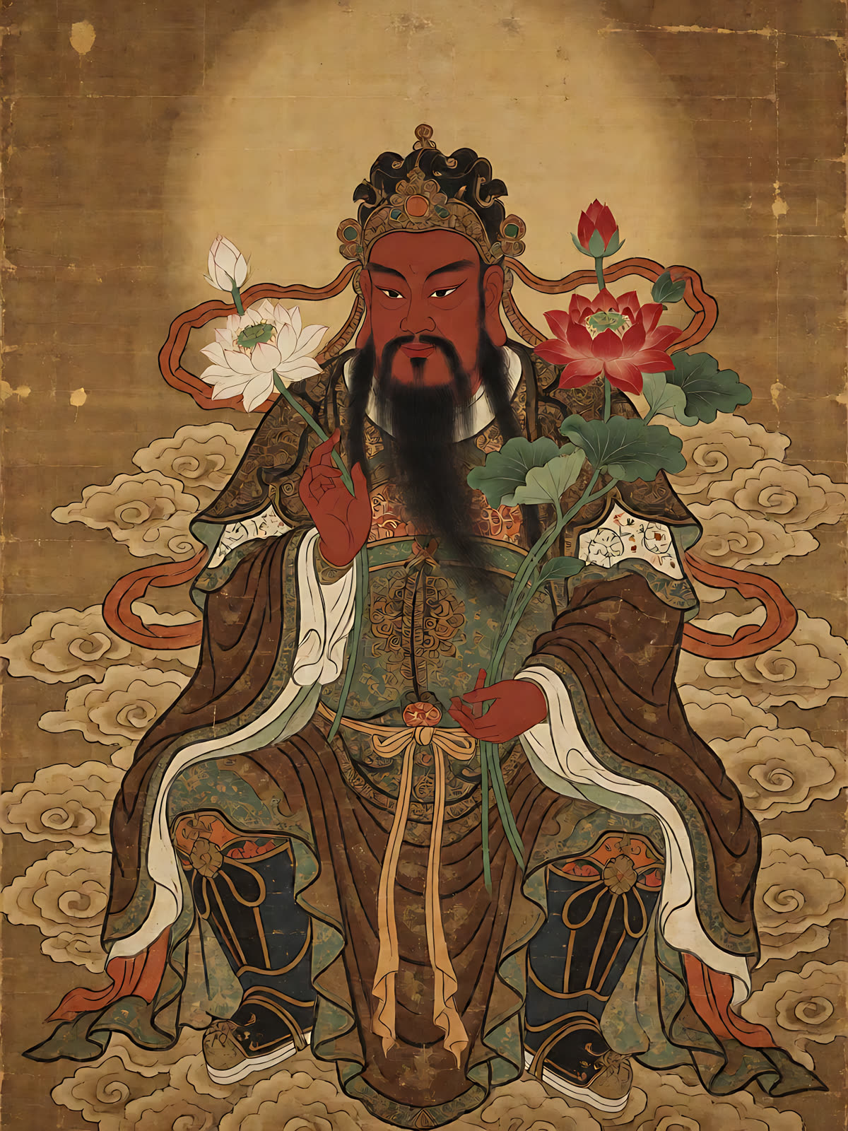 覆莲护睡
