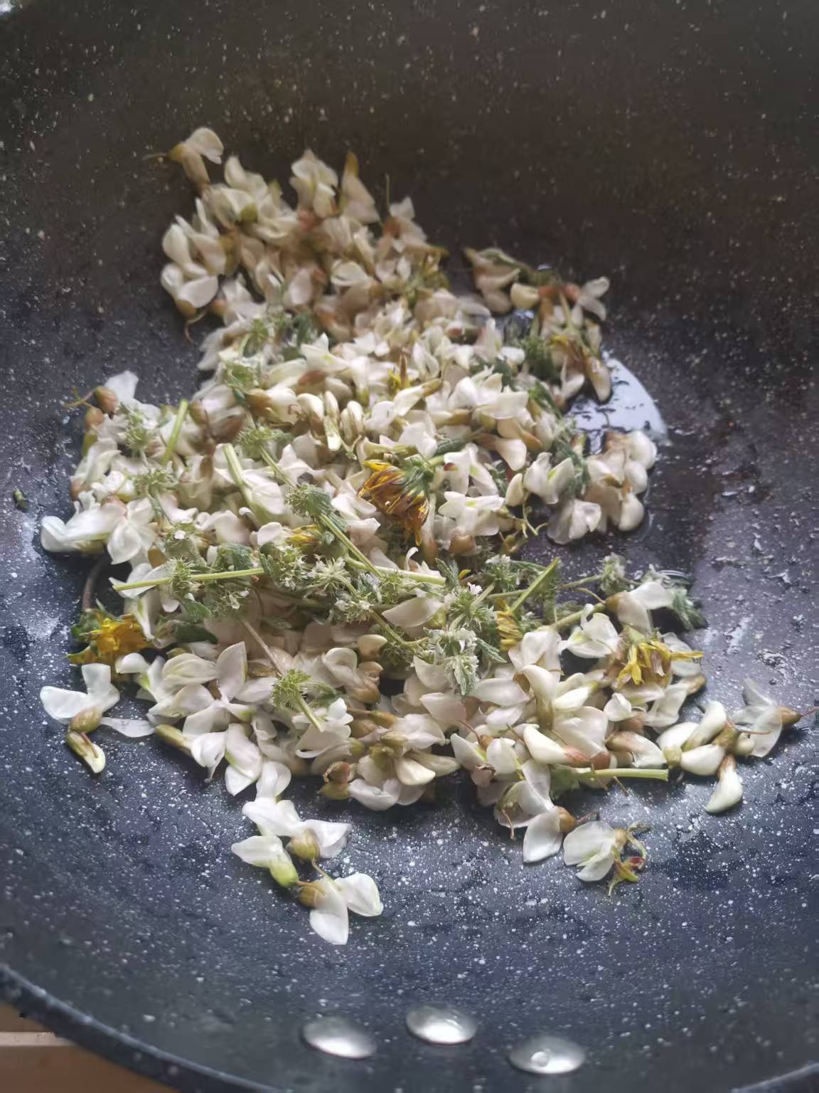 洗好的花